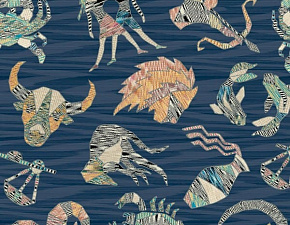 Обои Sirpi Missoni Home 4  Обои Sirpi Missoni Home 4